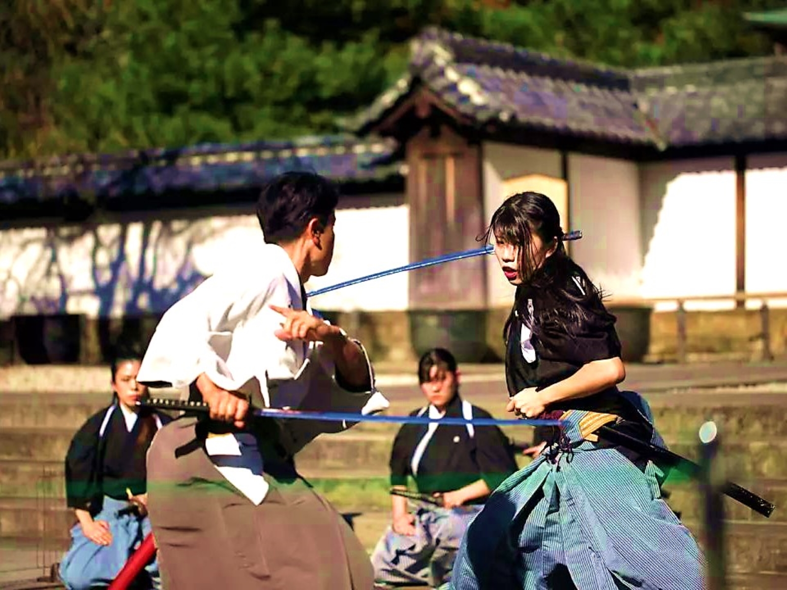 Authentic Samurai Sword Fight Experience with Worldwide Coach